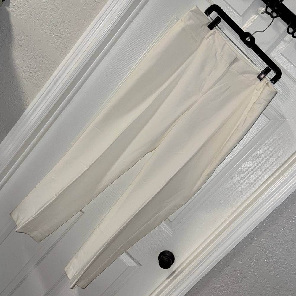 Roz & Ali Cream Dress Pants